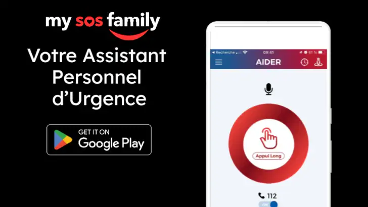 My SOS Family Alerte Urgence feature graphic