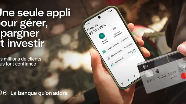 N26 — La banque qu'on adore feature graphic
