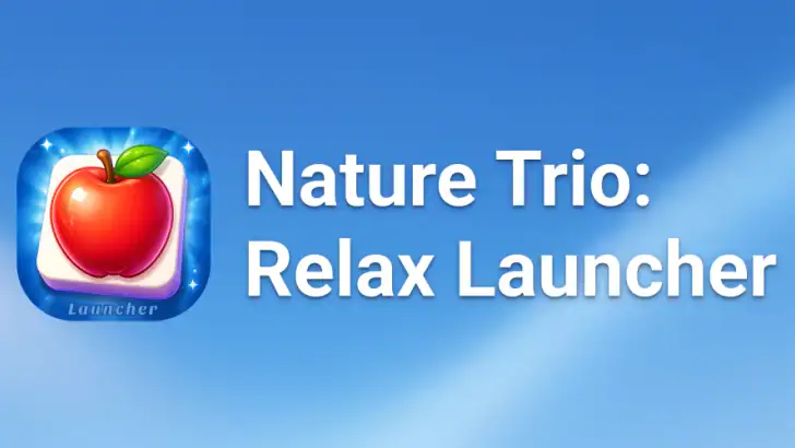 Nature Trio: Relax Launcher feature graphic