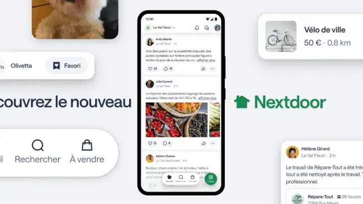 Nextdoor : Réseau de quartier feature graphic