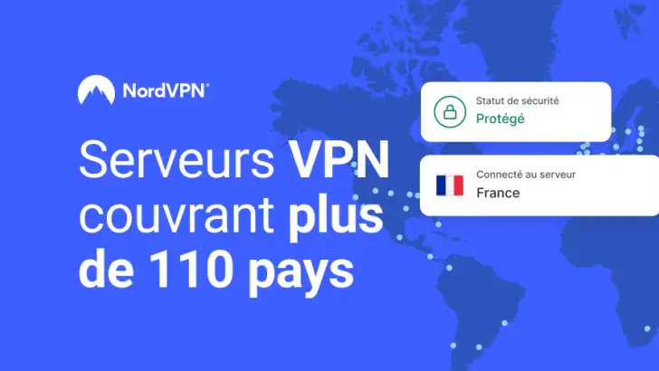 NordVPN : VPN sûr, en un clic feature graphic