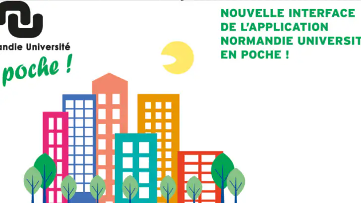 Normandie Université en poche feature graphic