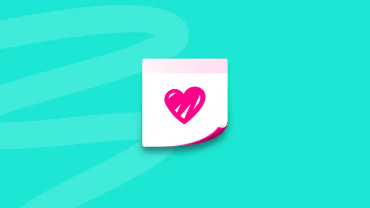 noteit widget - by sendit feature graphic