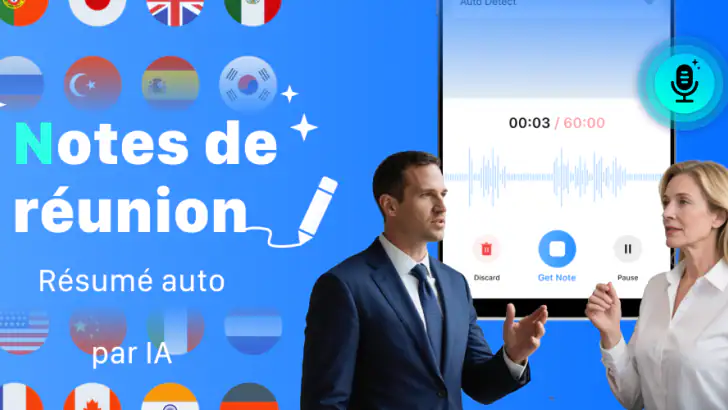 Notes Vocales:NoteFlow feature graphic