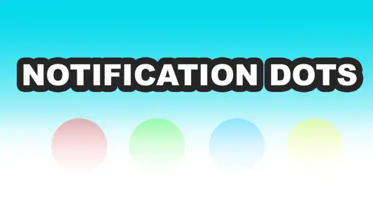 Notification Dots feature graphic