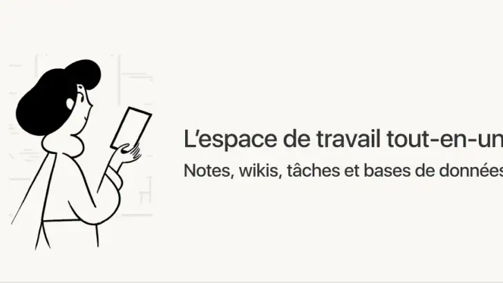 Notion : Notes, Tâches, IA feature graphic