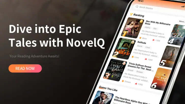 NovelQ feature graphic