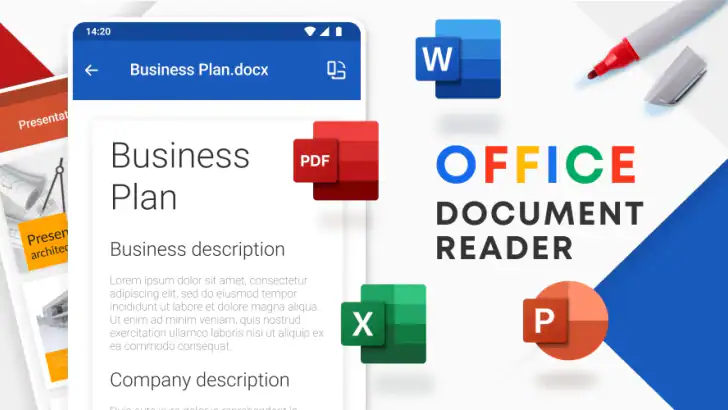 Office Reader - WORD/PDF/EXCEL feature graphic