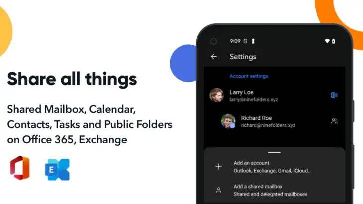 OfficeMail Pro feature graphic