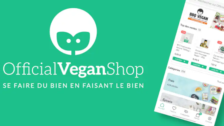 OFFICIAL VEGAN SHOP feature graphic