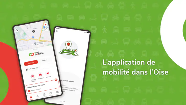 Oise Mobilité feature graphic