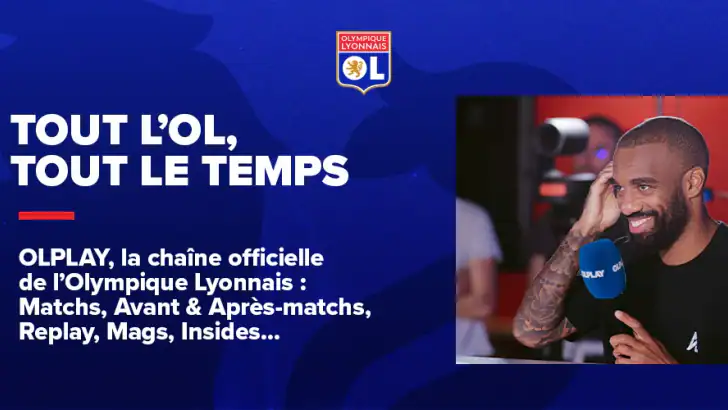 OLPLAY - Olympique Lyonnais feature graphic