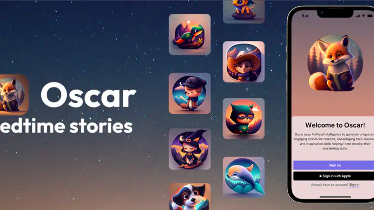 Oscar Histoires pour Enfants feature graphic