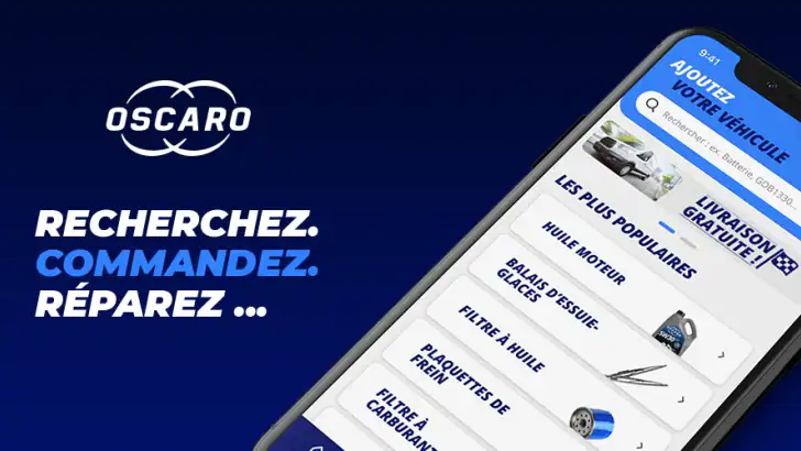 Oscaro - Pièces auto feature graphic