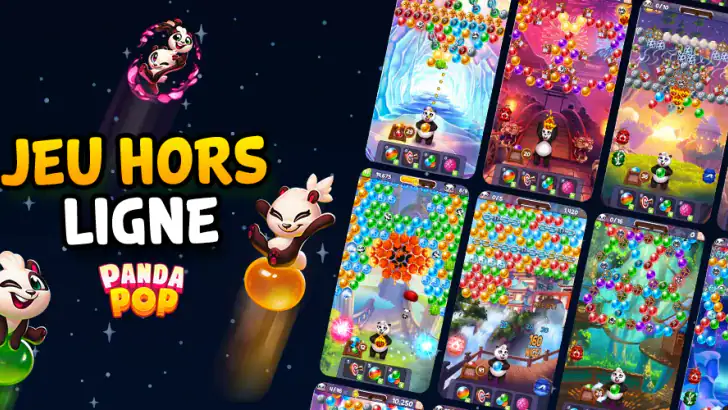 Panda Pop! Jeu de tir à bulles feature graphic