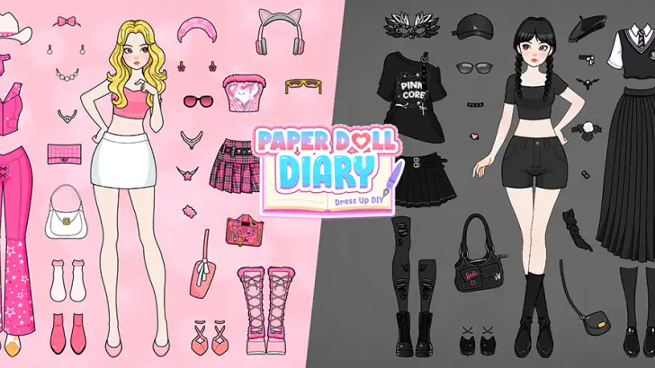 Paper Doll Diary: Dress Up DIY feature graphic