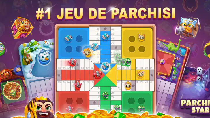 Parchisi STAR feature graphic