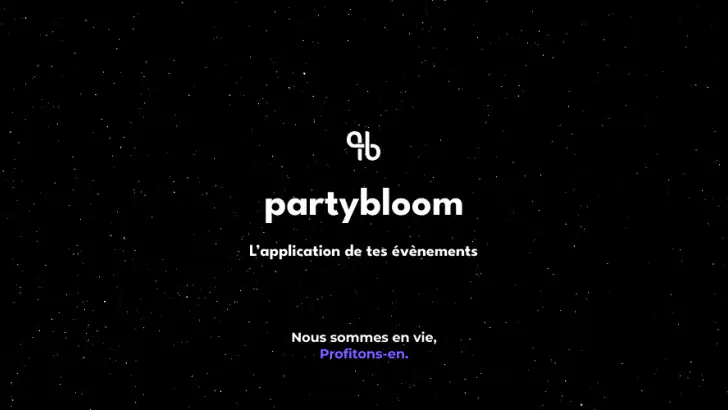 Partybloom feature graphic