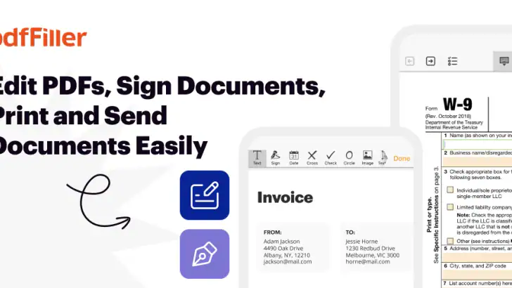 PDF Filler: edit, sign pdf's feature graphic