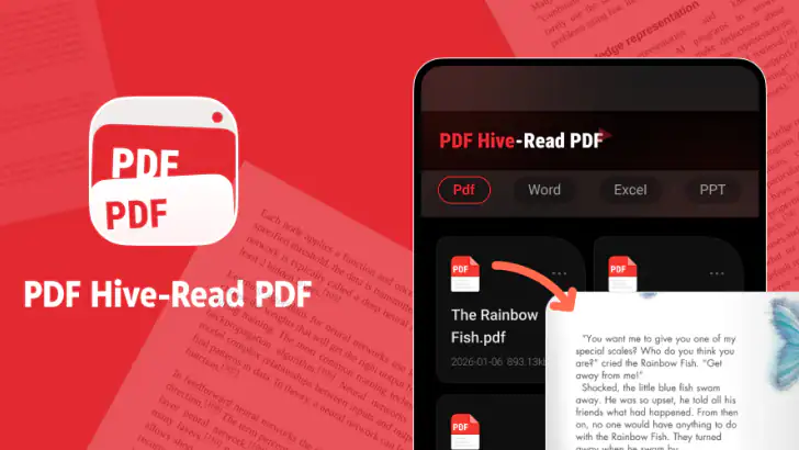 PDF Hive – Read PDF feature graphic