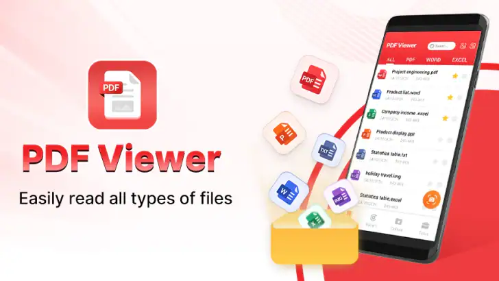 PDF Viewer - PDF Reader feature graphic