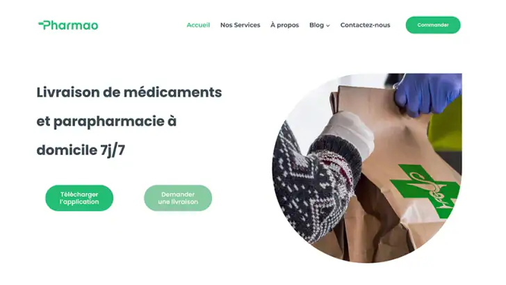 Pharmao - Livraison Pharmacie feature graphic