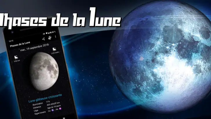 Phases de la Lune feature graphic