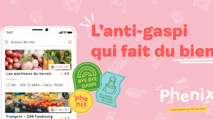 Phenix: les courses anti gaspi feature graphic