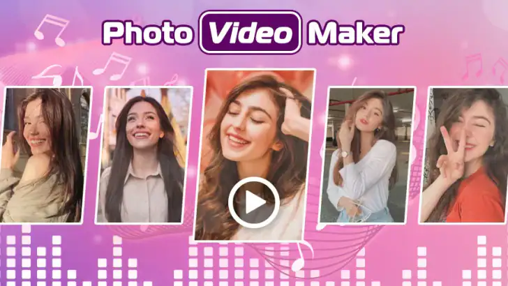 Photo Video Maker: Slideshows feature graphic