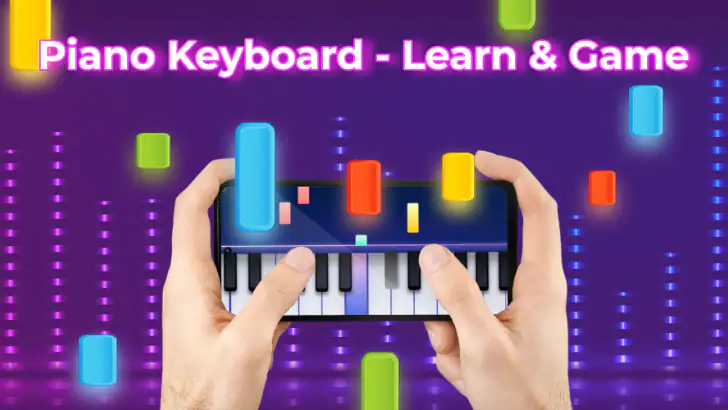 Piano Keyboard - Learn & Game feature graphic