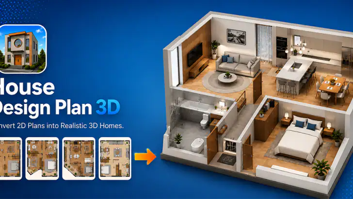 Plan de maison 3D feature graphic