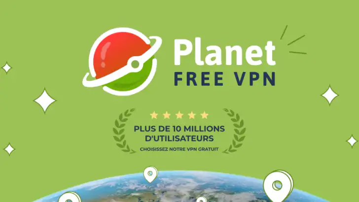 Planet Free VPN Gratuit Proxy feature graphic