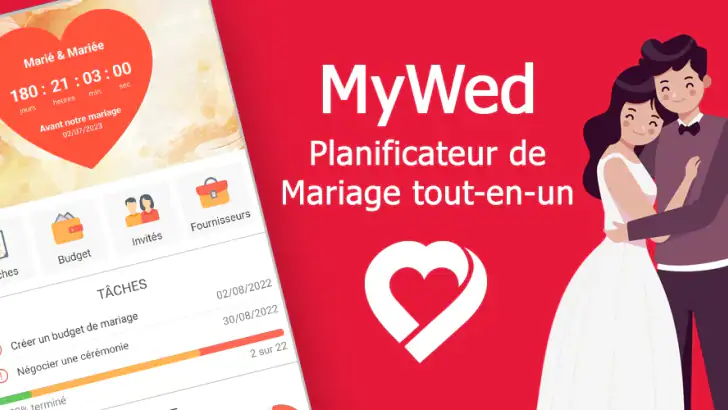 Planificateur de Mariage MyWed feature graphic