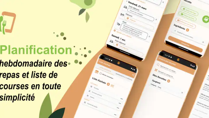 Planificateur De Repas Semaine feature graphic