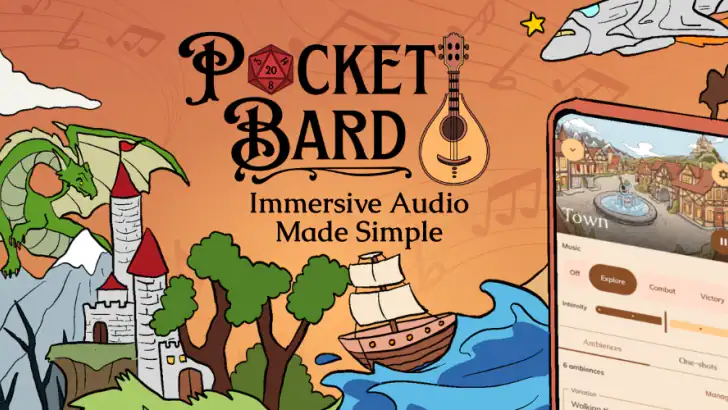 Pocket Bard feature graphic