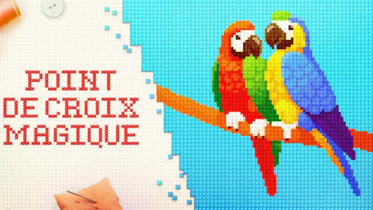 Point de croix magique－couleur feature graphic