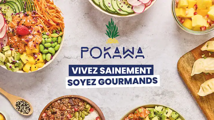Pokawa – Poke bowl delivery feature graphic