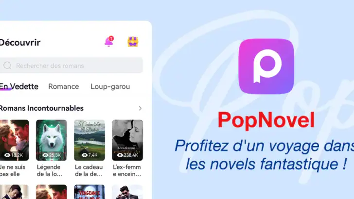 PopNovel - Webnovela populaire feature graphic