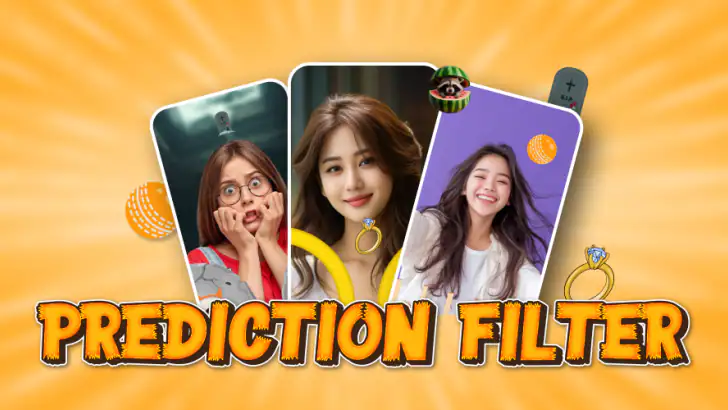PredictoCam: Fun Filter Game feature graphic