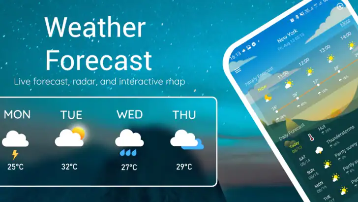 Prévisions météo locales feature graphic