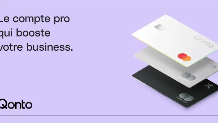 Qonto : Plus qu'un compte pro feature graphic