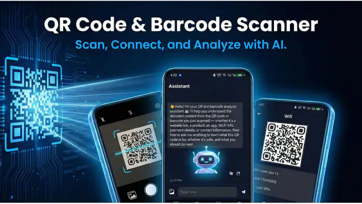QR Code - Barcode Scanner feature graphic