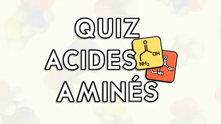Quiz Acides Aminés feature graphic