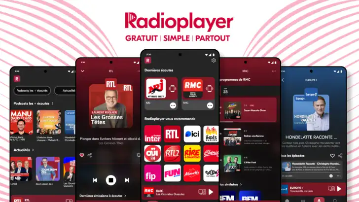 Radio Player France feature graphic