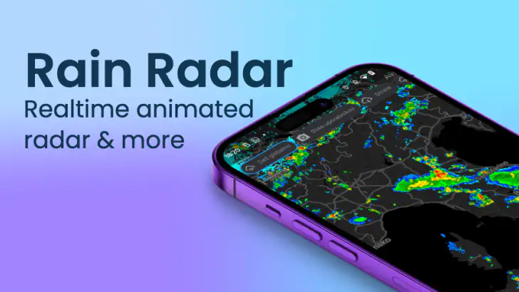 Rain Radar: Radar météo feature graphic