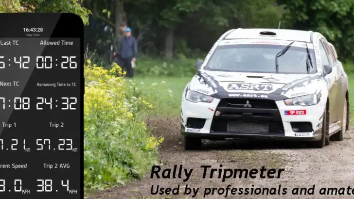 Rally Tripmeter feature graphic