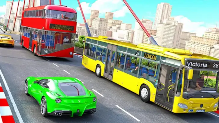 Real Bus Simulator : Bus Games feature graphic