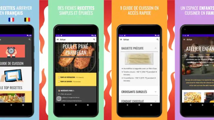 Recettes Airfryer en Francais feature graphic