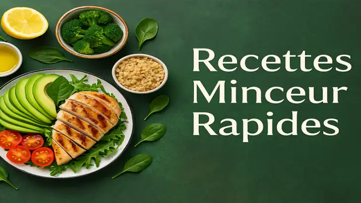 Recettes Minceur Rapides feature graphic