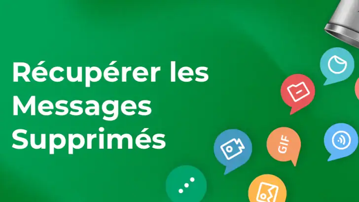 Récupérer des Messages feature graphic